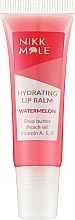 Парфумерія, косметика Зволожувальний бальзам для губ з кавуном - Nikk Mole Shining Lip Balm Watermelon