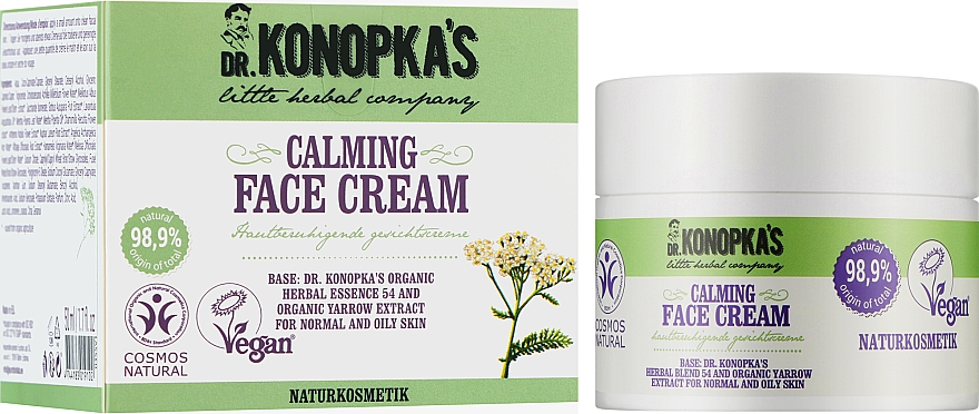 Заспокійливий крем для обличчя - Dr. Konopka's Calming Face Cream — фото N2