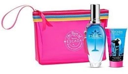 Парфумерія, косметика Escada Island Kiss - Набір(edt 50ml + b/lot 50ml + bag)