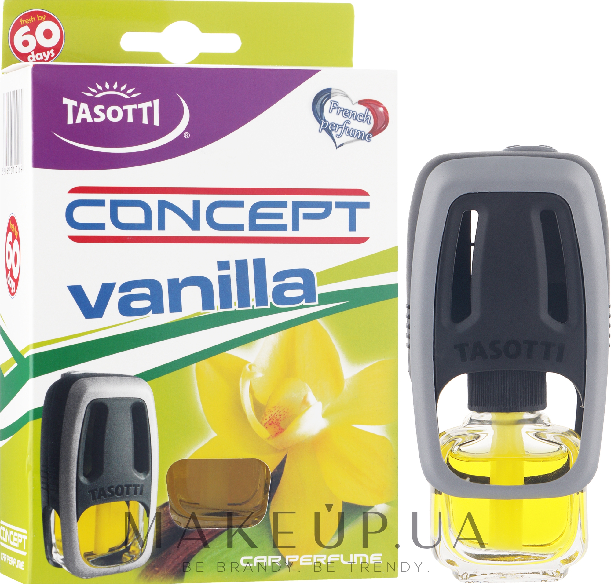 Автомобільний ароматизатор на дефлектор "Vanilla" - Tasotti Concept — фото 8ml