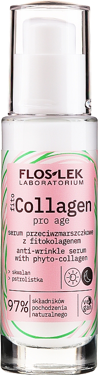 Сыворотка против морщин с фитоколлагеном - Floslek Pro Age Serum With Phytocollagen — фото N1
