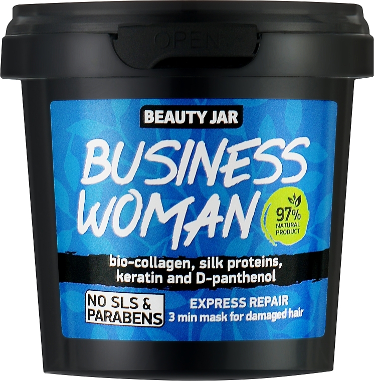 Маска для волосся "Business Woman" - Beauty Jar Express Repair Mask