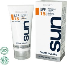 Духи, Парфюмерия, косметика Солнцезащитный крем для тела - Bioearth Sun Body Cream SPF 15