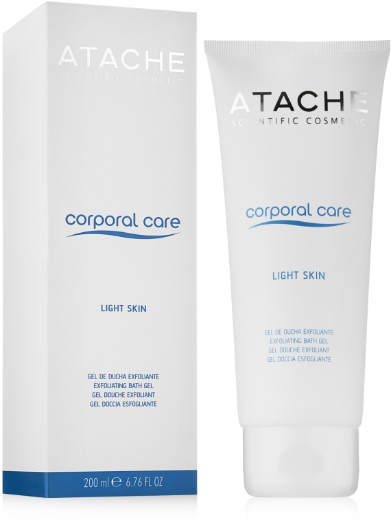 Гель-ексфоліант для обличчя і тіла - Atache Corporal Care Light Skin — фото N1