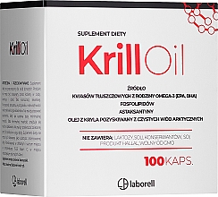 Харчова добавка "KrillOil", у капсулах - Laborell — фото N1