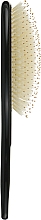 Щетка для волос из натуральной щетины, овальная - Kashoki Smooth White Detangler XL — фото N3