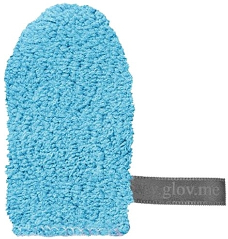 Мини-рукавичка для снятия макияжа, бодрящий голубой - Glov Quick Treat Makeup Remover Bouncy Blue — фото N1