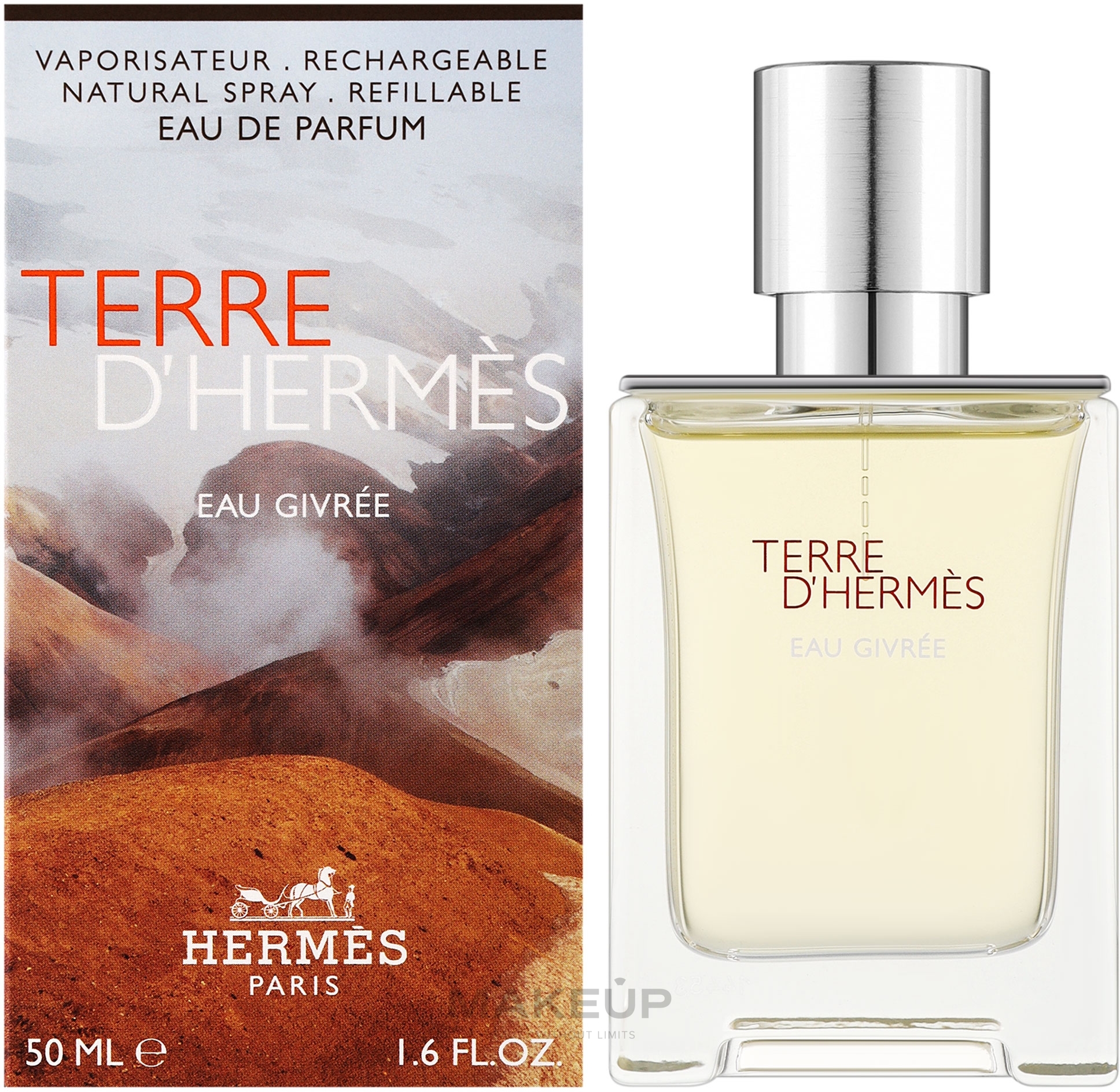 Hermes Terre d'Hermes Eau Givree - Парфюмированная вода — фото 50ml