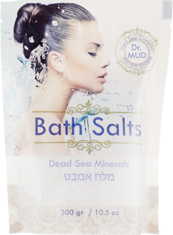 Натуральна сіль Мертвого моря - Dr. Mud Bath Salts — фото N1