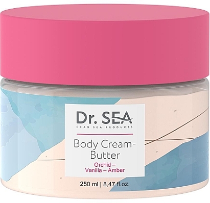 Крем-масло для тела "Орхидея, Ваниль, Амбра" - Dr. Sea Body Cream-Butter — фото N1