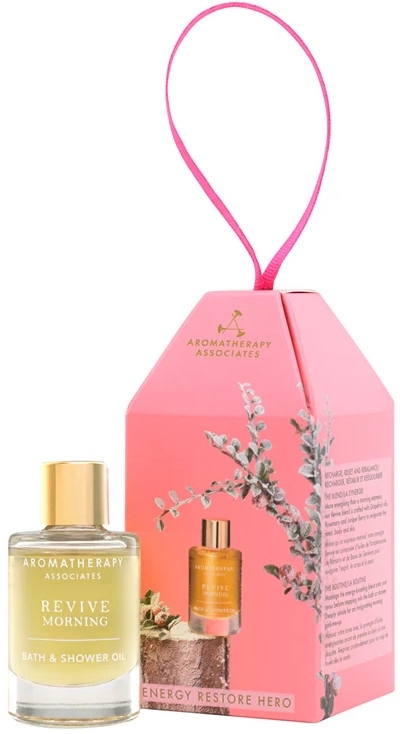 Олія для ванни та душу ранкова в подарунковому пакованні - Aromatherapy Associates Festive 24 Energy Restore Hero — фото 9ml