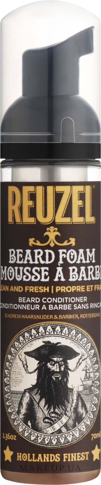 Піна для бороди - Reuzel Beard Foam Clean & Fresh — фото 70ml