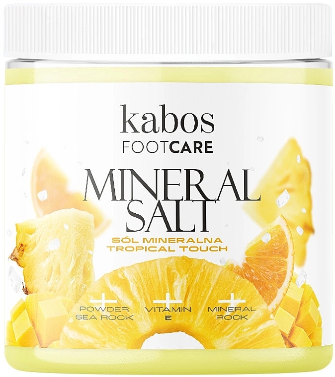 Соль минеральная для ванночек для ног - Kabos Foot Care Tropical Touch — фото N1
