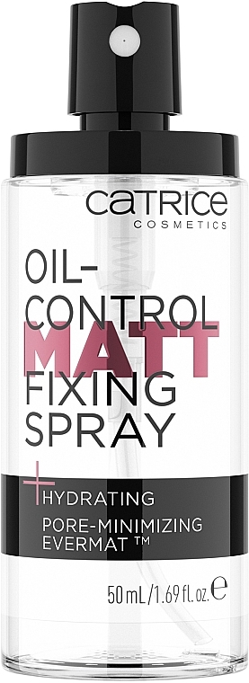 Фіксувальний спрей - Catrice Oil-Control Matt Fixing Spray — фото N2