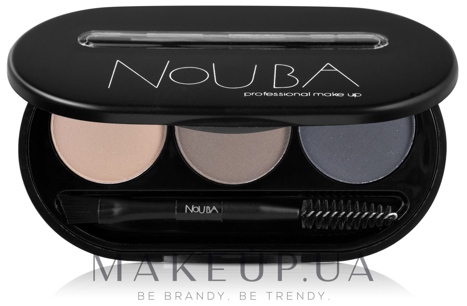 Косметичний набір для брів - NoUBA Eyebrow Powder Kit — фото 01