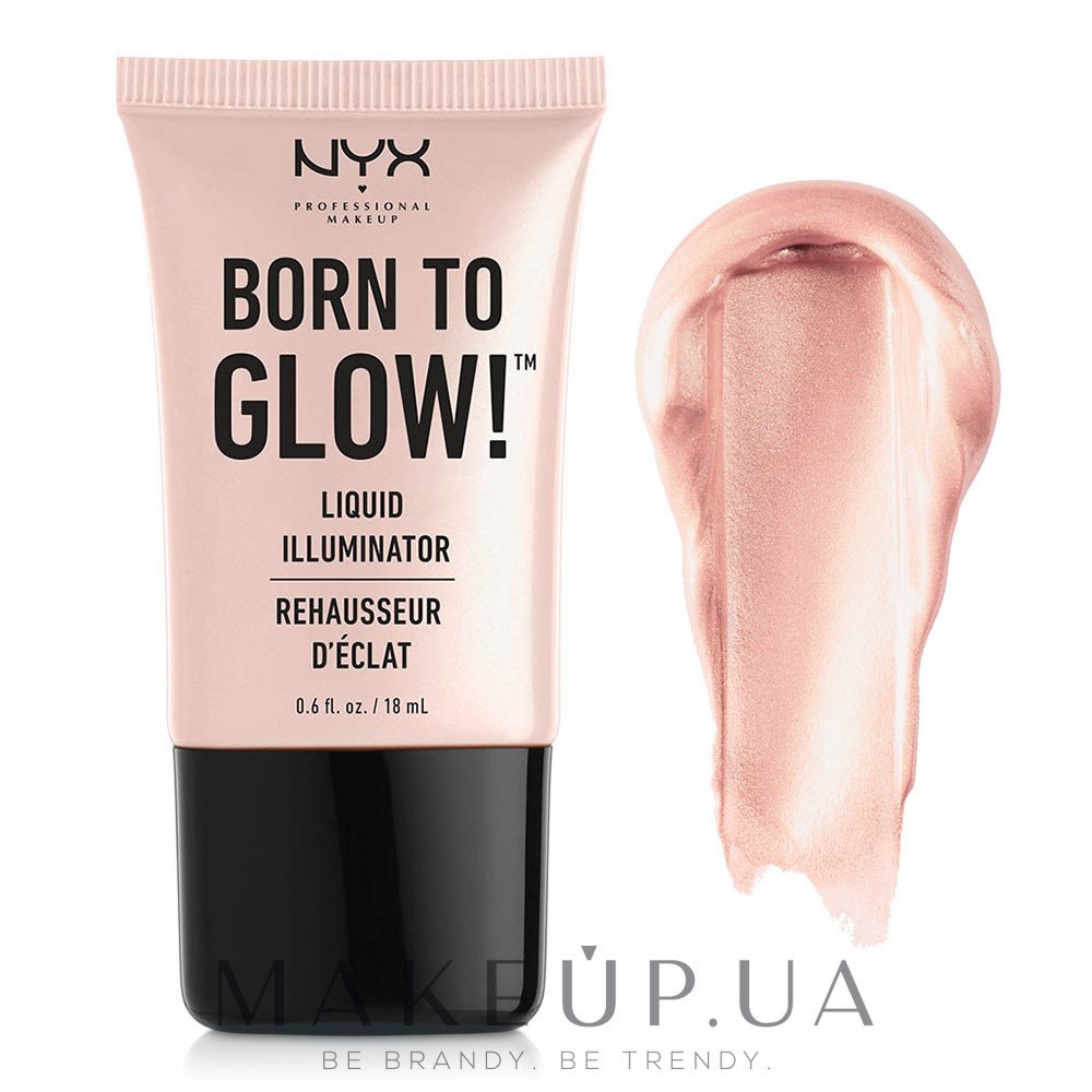 Хайлайтер - NYX Professional Makeup Born To Glow Liquid Illuminator — фото 01 - Sunbeam
