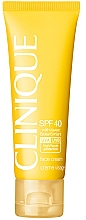 Парфумерія, косметика Сонцезахисний крем для обличчя - Clinique Sun Face Cream SPF40