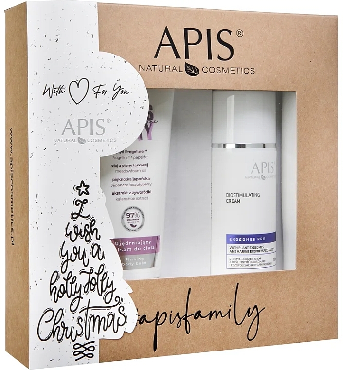 Набор - APIS Professional Ageless Beauty Gift Set (f/cr/100ml + b/milk/200ml) — фото N1