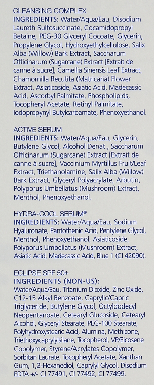 Набір для очищення шкіри - Is Clinical Pure Clarity Collection (clean/gel/180ml + serum/15ml + serum/15ml + sun/cr/100g) — фото N9