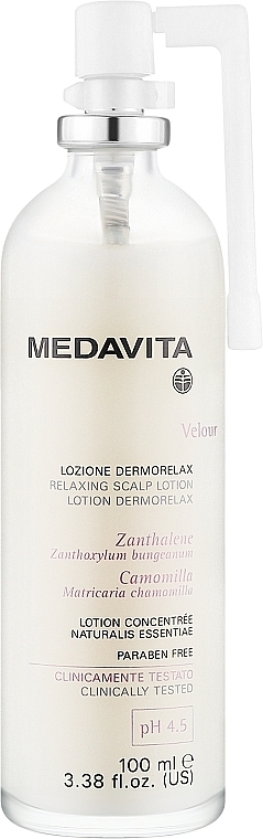 Лосьон для кожи головы - Medavita Velour Relaxing Scalp Lotion — фото N1
