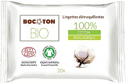 Органічні вологі серветки для зняття макіяжу - Bocoton Bio Hydra — фото N2
