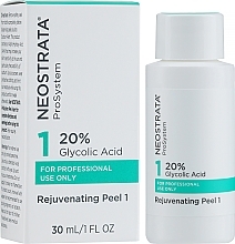 Омолоджувальний пілінг з 20% гліколевою кислотою - NeoStrata ProSystem 20% Glycolic Acid Rejuvenating Peel — фото N2