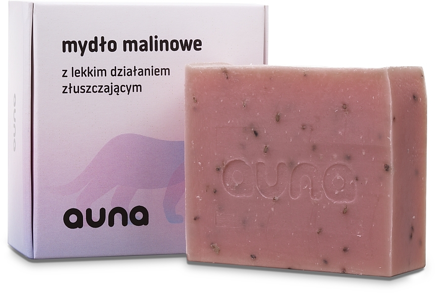 Мыло "Малиновое" - Auna Raspberry Soap — фото N3