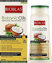 Шампунь для волос с кокосовым маслом - Bioblas Botanic Oils — фото N2
