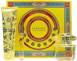 Духи, Парфюмерия, косметика Versace Yellow Diamond - Набор (edt/90ml + edt/10ml + b/lot/100ml)