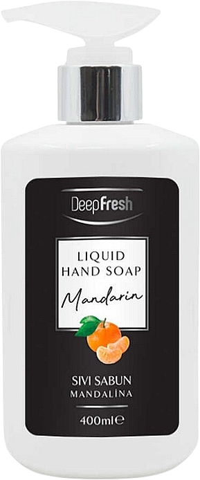 Жидкое мыло для рук "Мандарин" - Aksan Deep Fresh Liquid Hand Soap Tangerine — фото N1