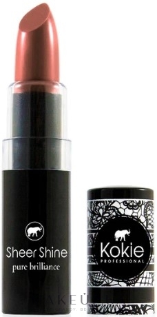 Помада для губ - Kokie Professional Sheer Shine Lipstick — фото 32 - Wild Honey