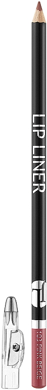Дерев'яний олівець для губ - Jovial Luxe Lip Liner — фото N1