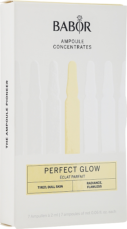 Ампули для обличчя "Ідеальне сяйво" - Babor Ampoule Concentrates Perfect Glow — фото N1