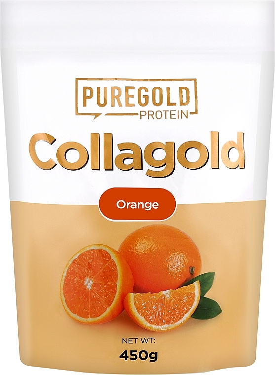 Колаген з гіалуроновою кислотою, вітаміном С і цинком, апельсин - PureGold CollaGold Orange Juice — фото N4