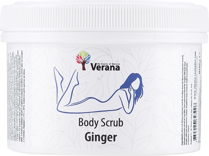 Скраб для тіла "Імбир" - Verana Body Scrub Ginger — фото N2