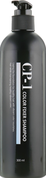Шампунь для збереження кольору фарбованого і тонованого волосся - Esthetic House CP-1 Color Fixer Shampoo — фото N1