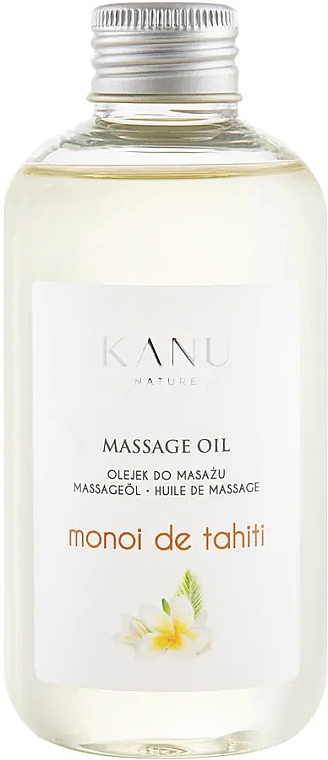 Массажное масло "Моной де Таити" - Kanu Nature Monoi de Tahiti Massage Oil — фото N1