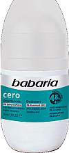 Парфумерія, косметика Дезодорант "Cero" - Babaria Desodorante Roll-On
