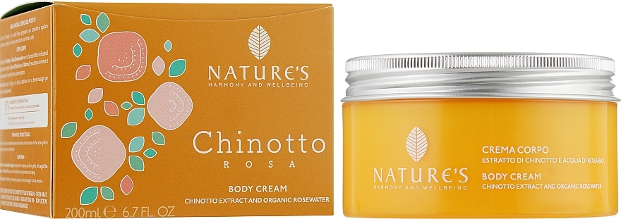 УЦІНКА Крем для тіла - Nature's Chinotto Rosa Body Cream * — фото N5