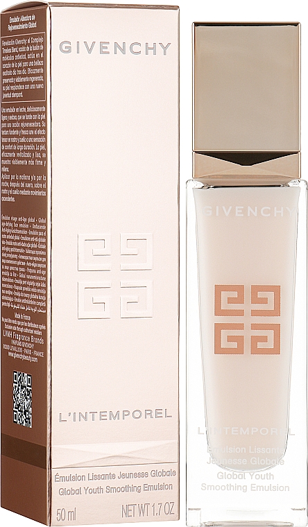 Розгладжувальна емульсія для обличчя - Givenchy L'Intemporel Global Youth Smoothing Emulsion — фото N2