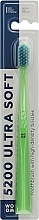 Парфумерія, косметика Зубна щітка м'яка, салатова - Woom 5200 Ultra Soft Toothbrush