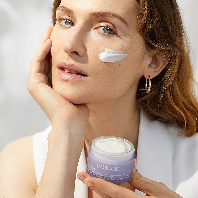 Ночной крем против пигментных пятен с гликолевой кислотой - Caudalie Vinoperfect Dark Spot Correcting Glycolic Night Cream — фото N5