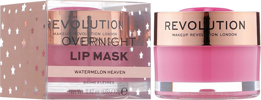 Бальзам-маска для губ "Кавуновий рай" - Makeup Revolution Kiss Lip Balm Watermelon Heaven — фото N2