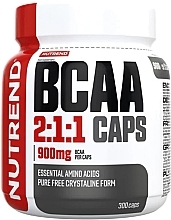 Парфумерія, косметика Амінокислота - Nutrend BCAA 2:1:1 Caps 900 MG