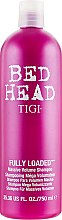 Шампунь Для об'єму волосся - Tigi Bed Head Fully Loaded Massive Volume Shampoo — фото N1