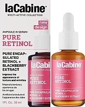 Висококонцентрована сироватка з ретинолом для покращення текстури шкіри обличчя - La Cabine Pure Retinol Serum — фото N2