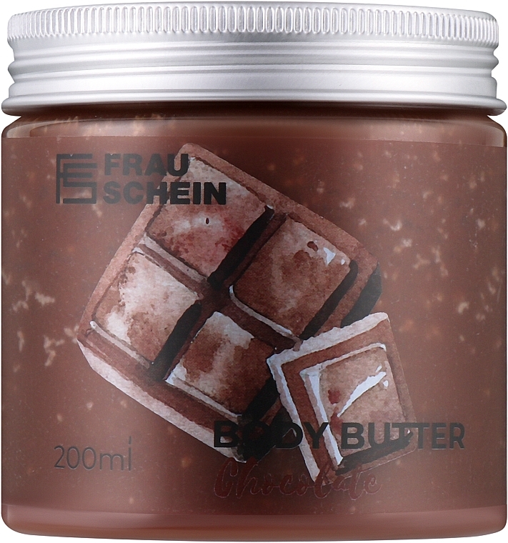Баттер для тела, рук и ног "Шоколад" - Frau Schein Body Butter Chocolate — фото N1