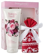 Духи, Парфюмерия, косметика Bottega Verde Rosa - Набор (b/lot/200ml + socks/2pcs)