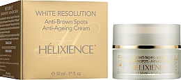 Осветляющий омолаживающий крем для возрастной кожи лица с пигментацией - Heliabrine Helixience Cream White Resolution — фото N2