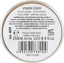 Жидкое крем-мыло - Vivian Gray Grey Crystals Luxury Cream Soap — фото N2